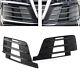 2x Front Bumper Lower Side Grille Fog Light Grill Cover For Audi Q7 S-Line 16-19