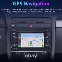 7 Android12 Car Stereo Radio SWC DAB For Audi A4 S4 RS4 B5 B6 GPS NAVI USB 2DIN