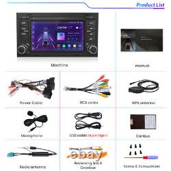 7 Android12 Car Stereo Radio SWC DAB For Audi A4 S4 RS4 B5 B6 GPS NAVI USB 2DIN