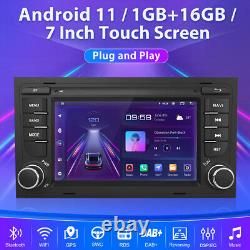 7 Android 12 Car Stereo For AUDI A4 2002-2007 GPS Sat Nav WiFi Radio DAB 1+32GB
