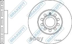 APEC Front Brake Disc and Pad Set for Audi A3 DKRF 1.0 July 2018 to July 2020
