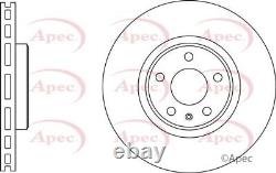 APEC Front Pair of Brake Discs for Audi A5 3.0 December 2011 to December 2017