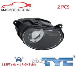 Fog Light Lamp Pair Tyc 19-0253001 2pcs P For Audi A3, Q7,8p1,8pa, 4l