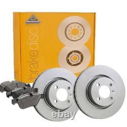 Front Brake Discs & Pad Set for Audi A4 CAMA / CGKA 2.7 (6/11-8/12) Genuine NAP