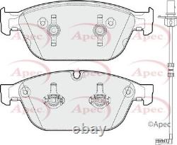 Front Brake Pad Set & Fitting Kit for Audi A8 CEUA 4.0 Mar 2012 to Mar 2014 APEC