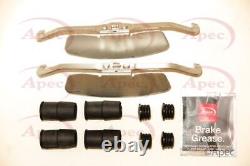 Front Brake Pad Set & Fitting Kit for Audi TT CDLB 2.0 May 2008 to May 2014 APEC