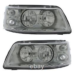 Headlights VW Transporter T5 Van 2003-2010 Twin Reflector Headlamps Left & Right