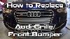 How To Replace Audi S5 A5 Grille U0026 Front Bumper 2013 2016 Models Full Hd