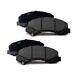 NAP Front Brake Pad Set for Audi A4 TFSi 190 2.0 September 2015 to August 2019