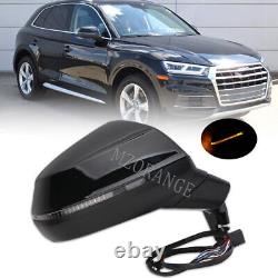 Side Wing Mirror For Audi Q5 2018-2022 Right Side O/S Power Fold Memory 14Wires