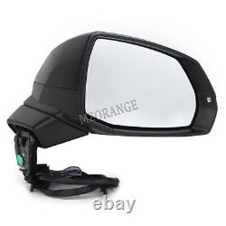 Side Wing Mirror For Audi Q5 2018-2022 Right Side O/S Power Fold Memory 14Wires