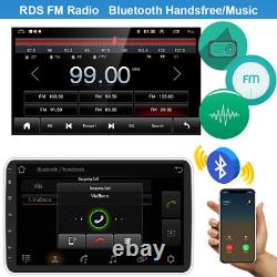Single DIN Android 13 Car Stereo 10.1 HeadUnit GPS Radio Apple CarPlay+CAMERA