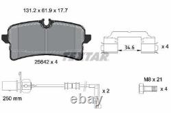 TEXTAR Brake Pads Front & Rear Braking Service Set Replacement Fits Audi A8